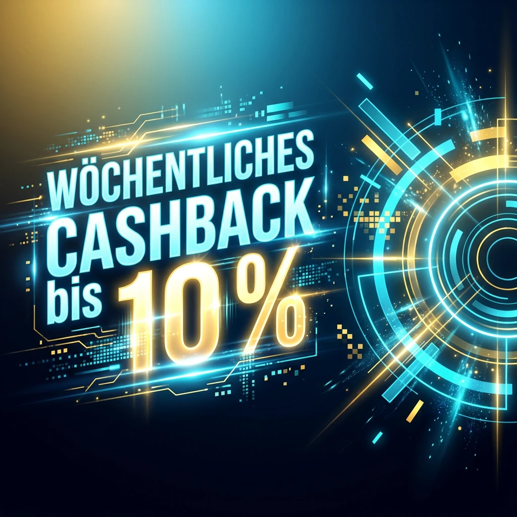 Wöchentliches Cashback bis 10 %